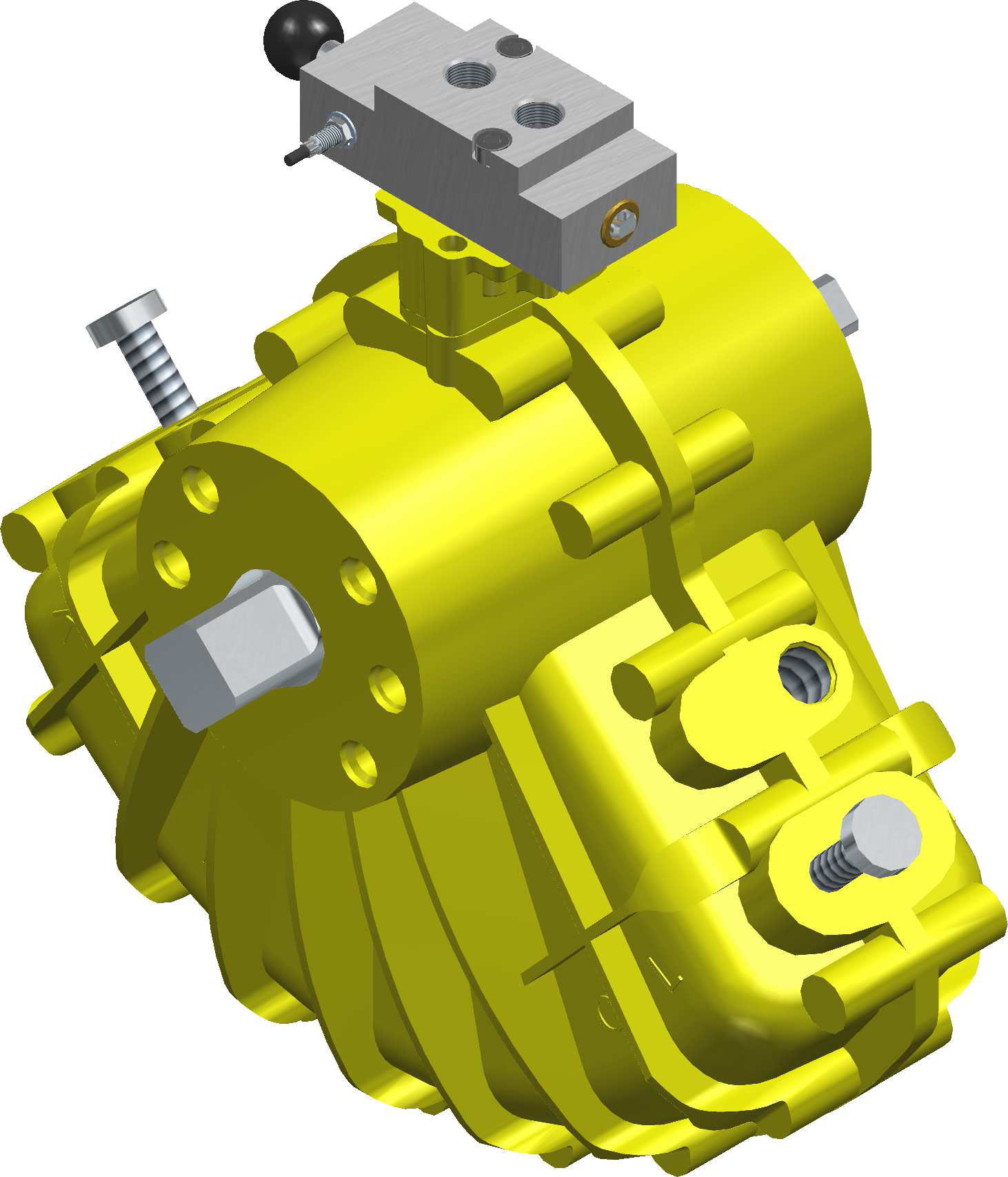 BHN 611 01 LL EA block-valve with GPN-1/4