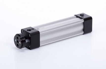 ISO 15552 profil cylinder - non-rotating, double piston rod