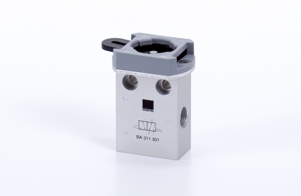 3/2-base valve for manual actuation, G 1/8', side ported
