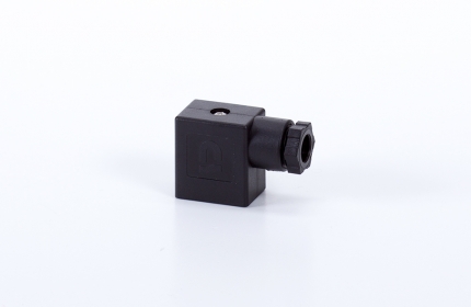 Connector 22mm, Industry B, black assembled