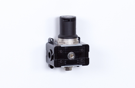 3/2-way control valve - manually operated, ball valve - 15 bar (A-1)