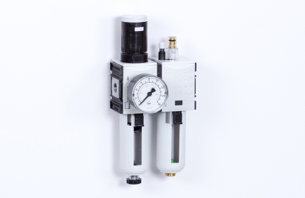 FRL-unit - 8 bar - 5 micron + Pressure gauge (FS-1)