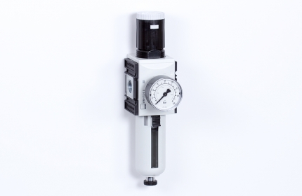 Filter-regulator - 8 bar - 5 micron + Pressure gauge (FS-2)