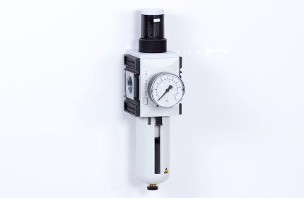 Filter-regulator - 8 bar - 5 micron + Pressure gauge (FS-4)