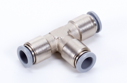 T push-in connector - metal